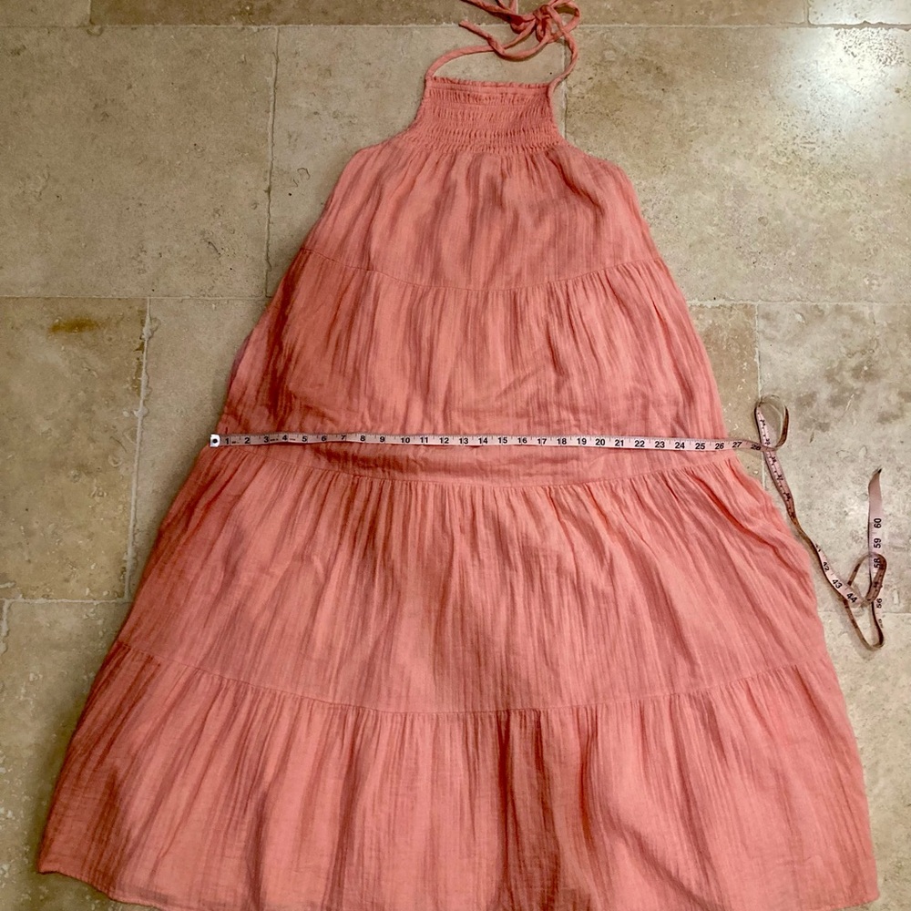 Elan cotton halter midi dress pink - XS - Picture 14 of 16